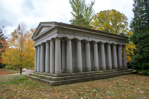 NE corner - Samuel Andrews mausoleum