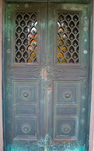 rear doors - Samuel Andrews mausoleum