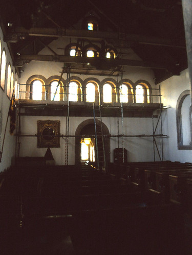 West Wall under Restoration, 2001