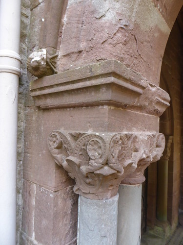 Capital & Snail Carving, Hoarwithy