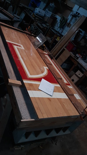 Basketball Court Table Project Jan 2020