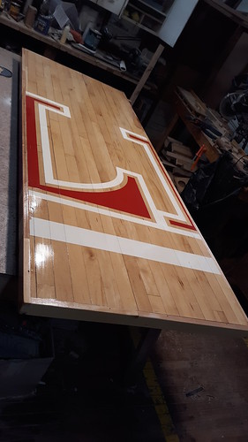 Basketball Court Table Project Jan 2020