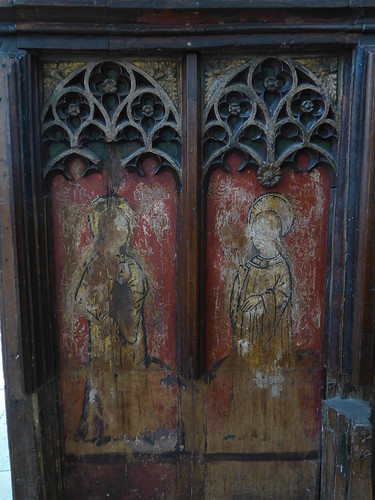 St Agnes & St Cecilia, Rood Screen, Ufford