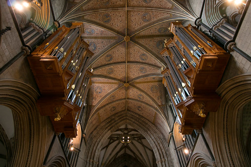 Worcester Cathedral interior – Quire Organ  3