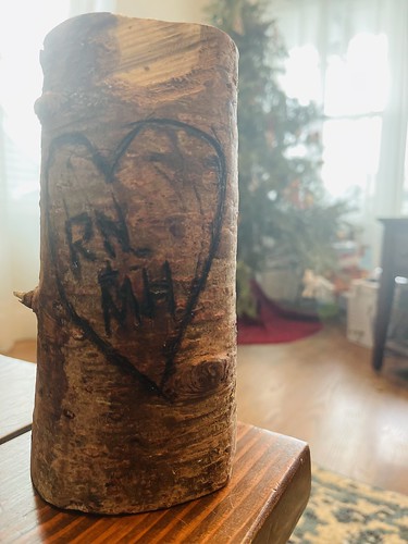 Christmas Tree Pyrography