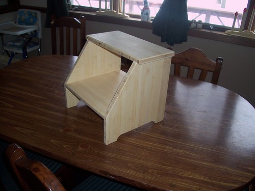 Bamboo Step Stool 1