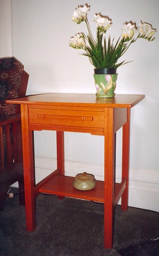 Side table with drawer