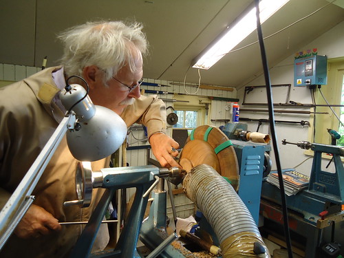 Private woodturning class