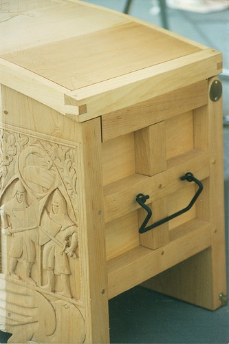 Medieval Chest end view