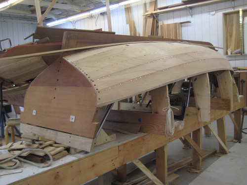 Planking the Lamberson Dinghy