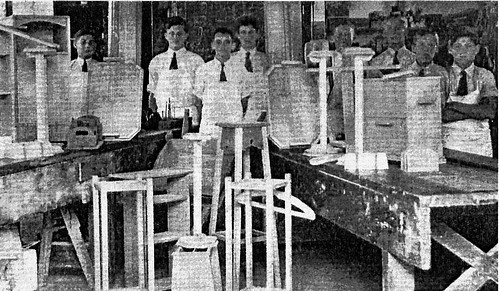 1936 Woodwork Class