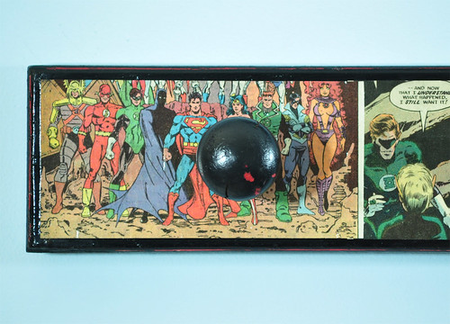 Dc Comics - Decoupaged Coat Rack 3