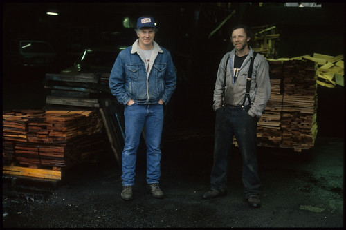 Danny Hinchen and Mike Peppers of Hinchen Brothers Shake Mill, Forks