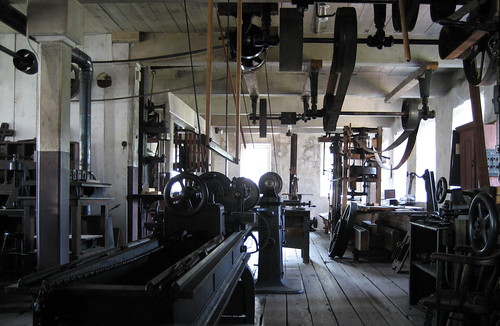 Wilkinson Mill Machine Shop Exhibit