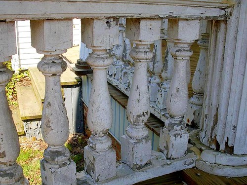 Joseph Wilkerson House, Boydton 7--Turned Balusters