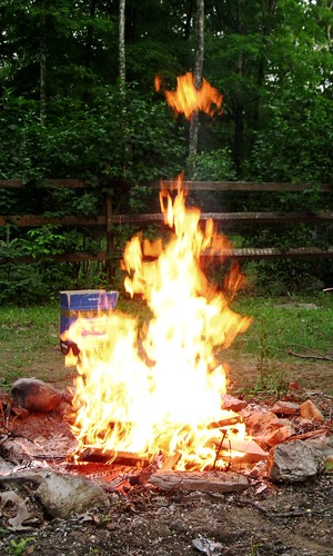 Fire over the Bonfire