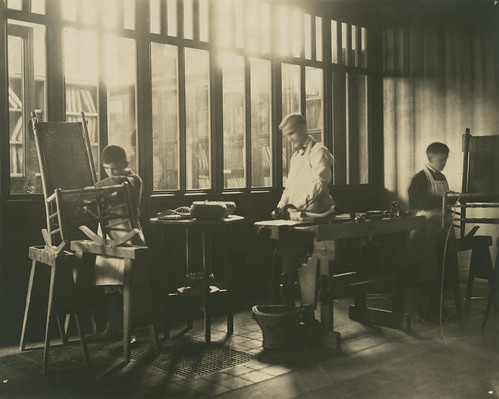 Manual Training Demonstration, Perkins Institution for the Blind