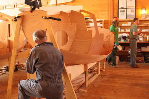 Port Townsend WA - Boat School Scamp Camp - day 6 - filleting - Dale