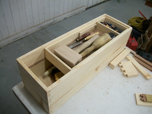 A completed shoulder box tool tool chest - - 100-0318