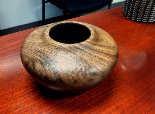 Black Walnut Bowl / vase