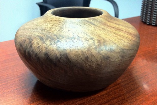 Black Walnut Bowl / vase