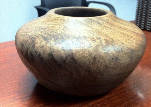 Black Walnut Bowl / vase