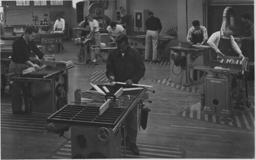 Machine Woodworking, ca 1950s