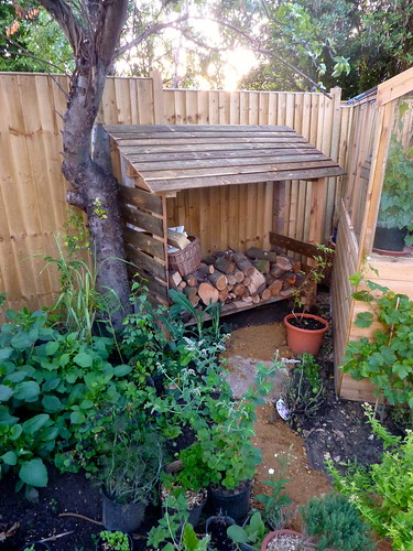 Home made timber shed