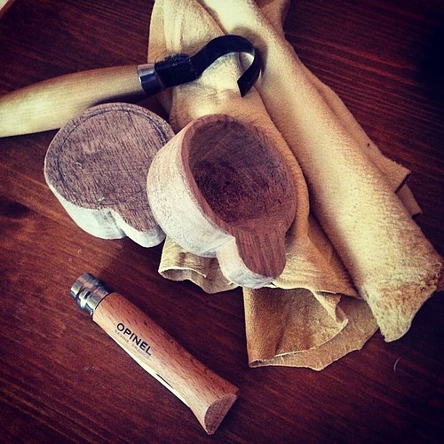 Next little wood working project on the go. Some little sipping cups, good for spirits : ) #<a href=