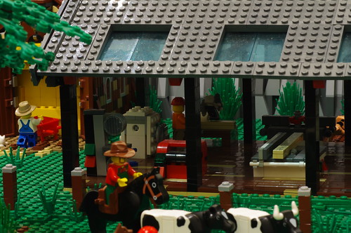 Lego Farm - Woodwork Shed