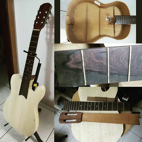 New Project - Nylon Guitar #luthier #luthiery #luthieria #telecaster #marcenaria #<a href=