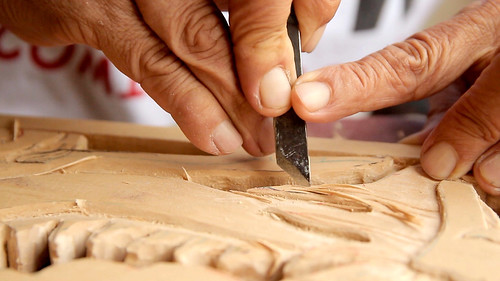 The Hip-Pop SIGNBOARD CARVER • Craftsman Shows How to Make • George Town • MALAYSIA-4