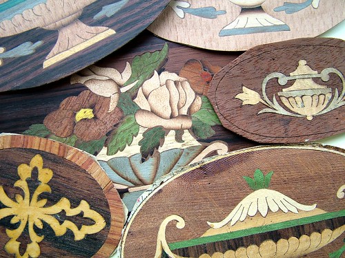 Some popular marquetry designs still in use today (17)