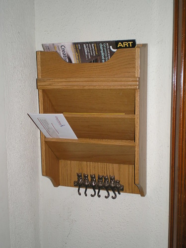 Woodworking Mail Organizer