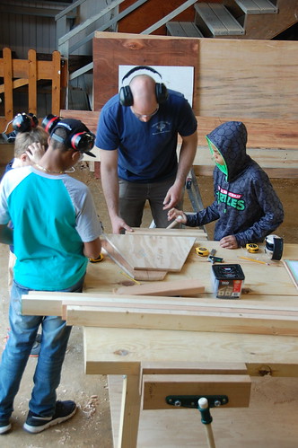 Rising Tide After School Boatbuilding Program at CBMM