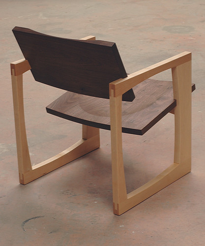 Cupertino chair -a rear view