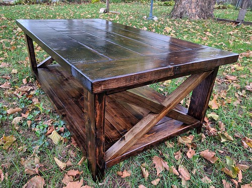 Farmhouse style coffee table completed   #<a href=