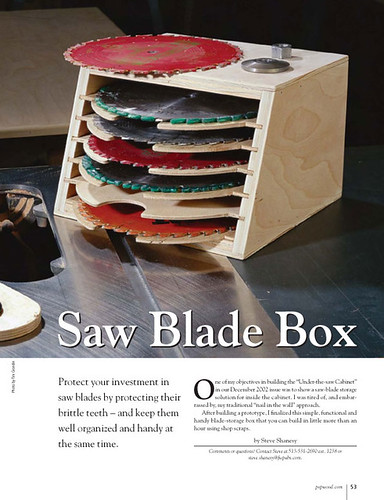 Saw Blade Box