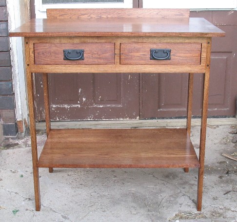 Stickley style server