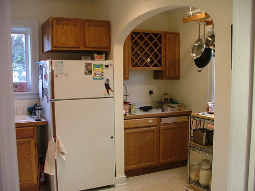 Kitchen 1 - Before painting