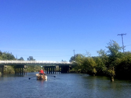 we had to drop the rig to shoot this bridge over Bernie Slough