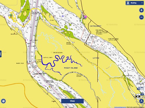 LL76b Clifton Channel to Bernie Slough