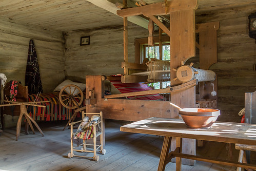 Living room in Estonia Open Air Museum