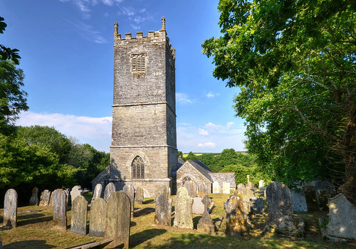 Church of St Willow, Lanteglos, Cornwall