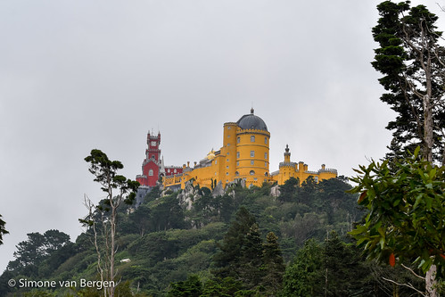 Pena Palace from the Gardens