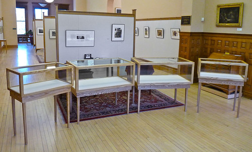 4 new display cases for Forbes Library