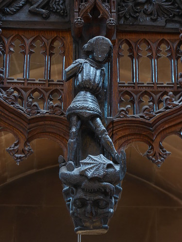 St George (or St Michael?) Lady Chapel Screen, Manchester Cathedral