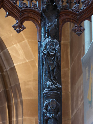 Female Saint (Margaret?) Lady Chapel Screen, Manchester Cathedral