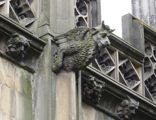 Goat Gargoyle, Manchester Cathedral