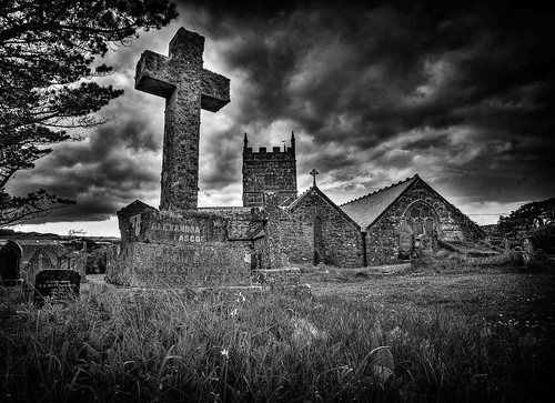 Towering Memorial Cross of Alexandra Ellen Pascoe